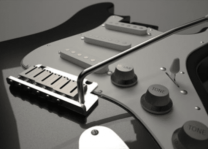 Guitare 3D deuxième vue